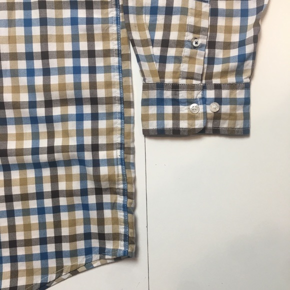 Club Room Checked Long Sleeve Dress Shirt  XXL - Picture 3 of 6